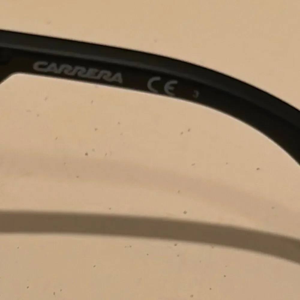 Carrera Sunglasses 5003 Unisex Black Plastic Frame & Gray Lenses Oversized NEW